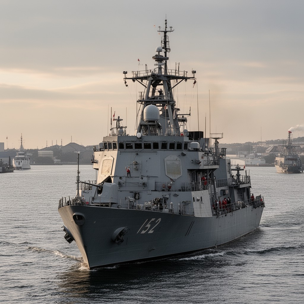 AI-generated illustration of Danish Navy