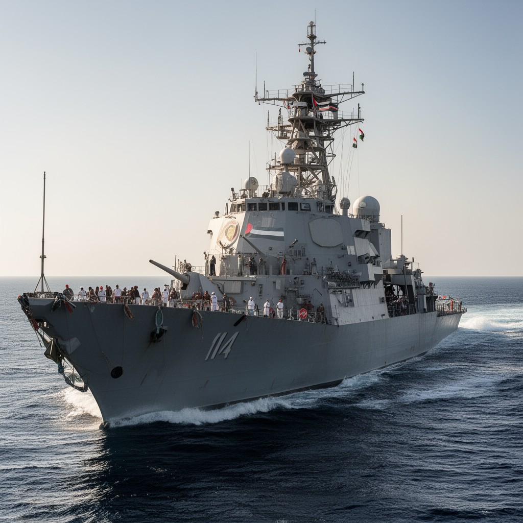 AI-generated illustration of United Arab Emirates Navy
