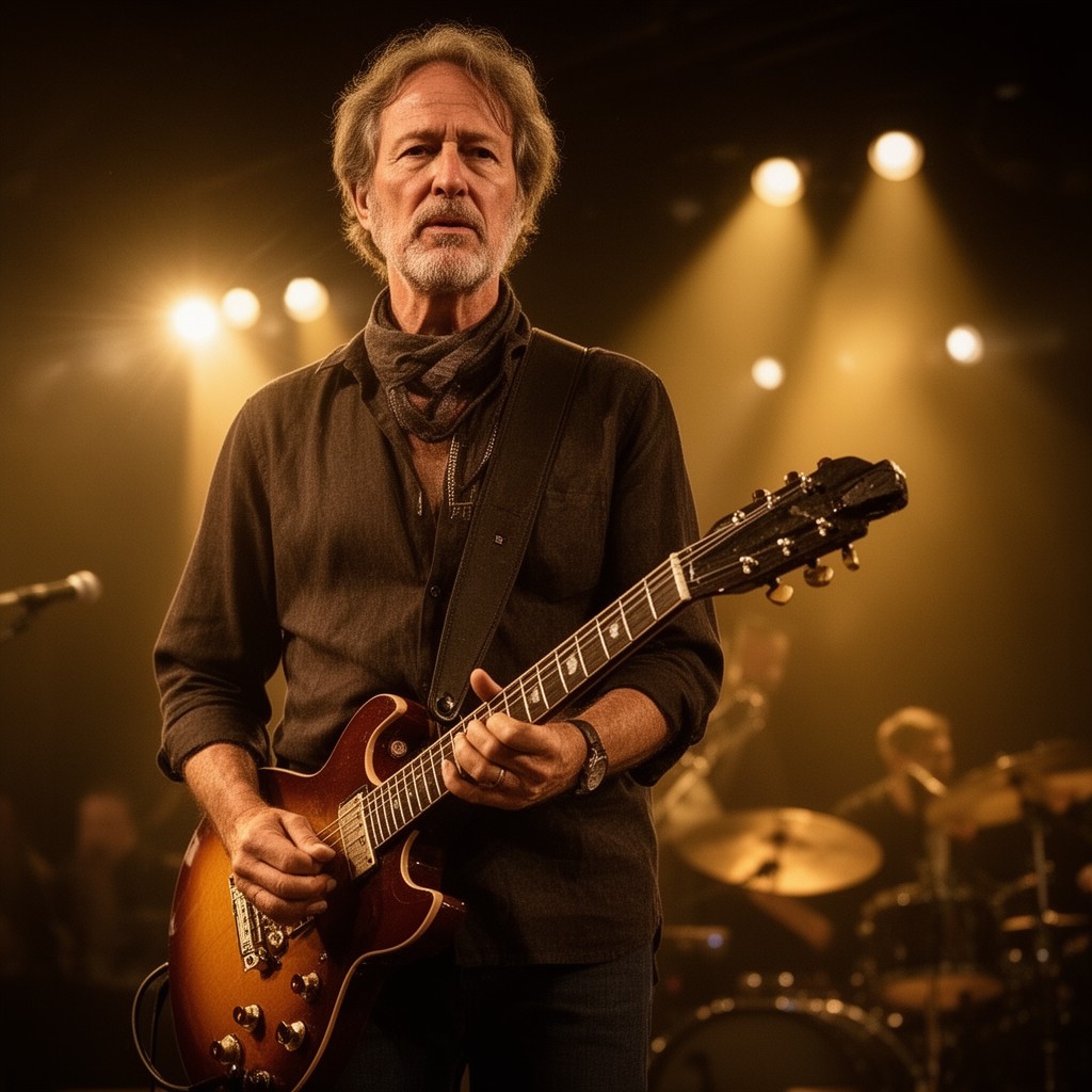 AI-generated illustration of Eric Clapton
