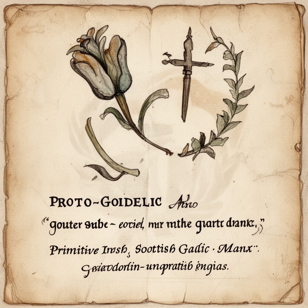 AI-generated illustration of Proto-Goidelic