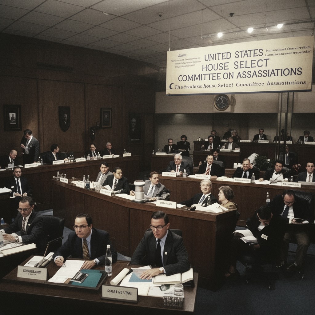 AI-generated illustration of United States House Select Committee on Assassinations