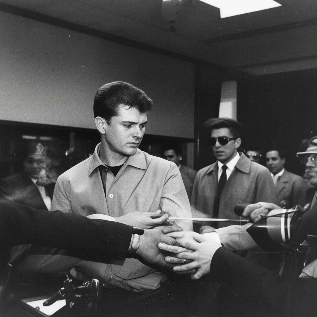 AI-generated illustration of Killing of Lee Harvey Oswald