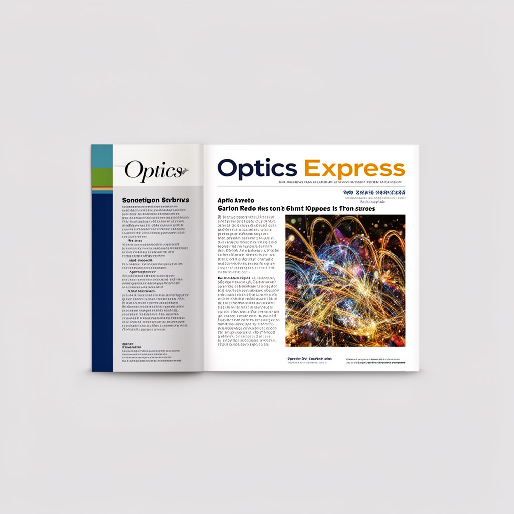 AI-generated illustration of Optics Express