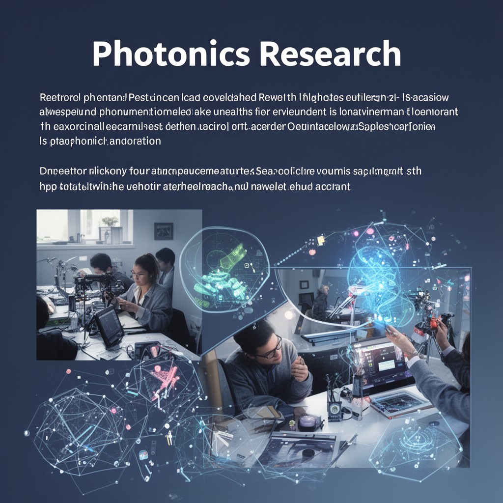 AI-generated illustration of Photonics Research