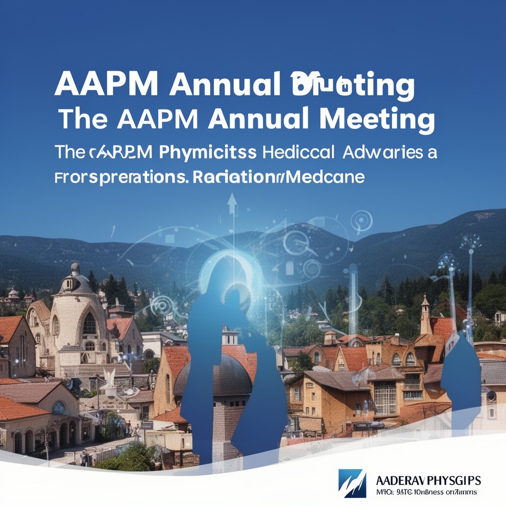 AI-generated illustration of AAPM Annual Meeting