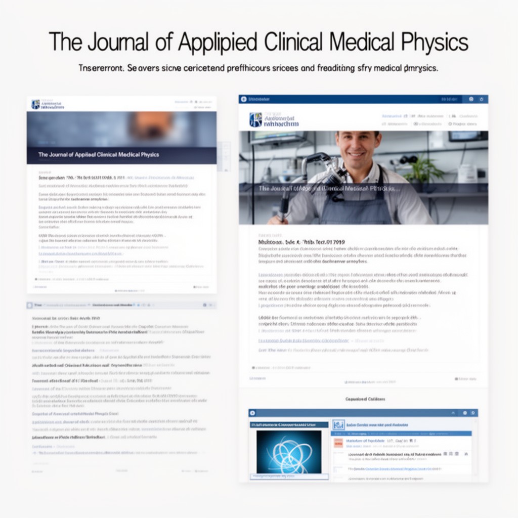 AI-generated illustration of Journal of Applied Clinical Medical Physics