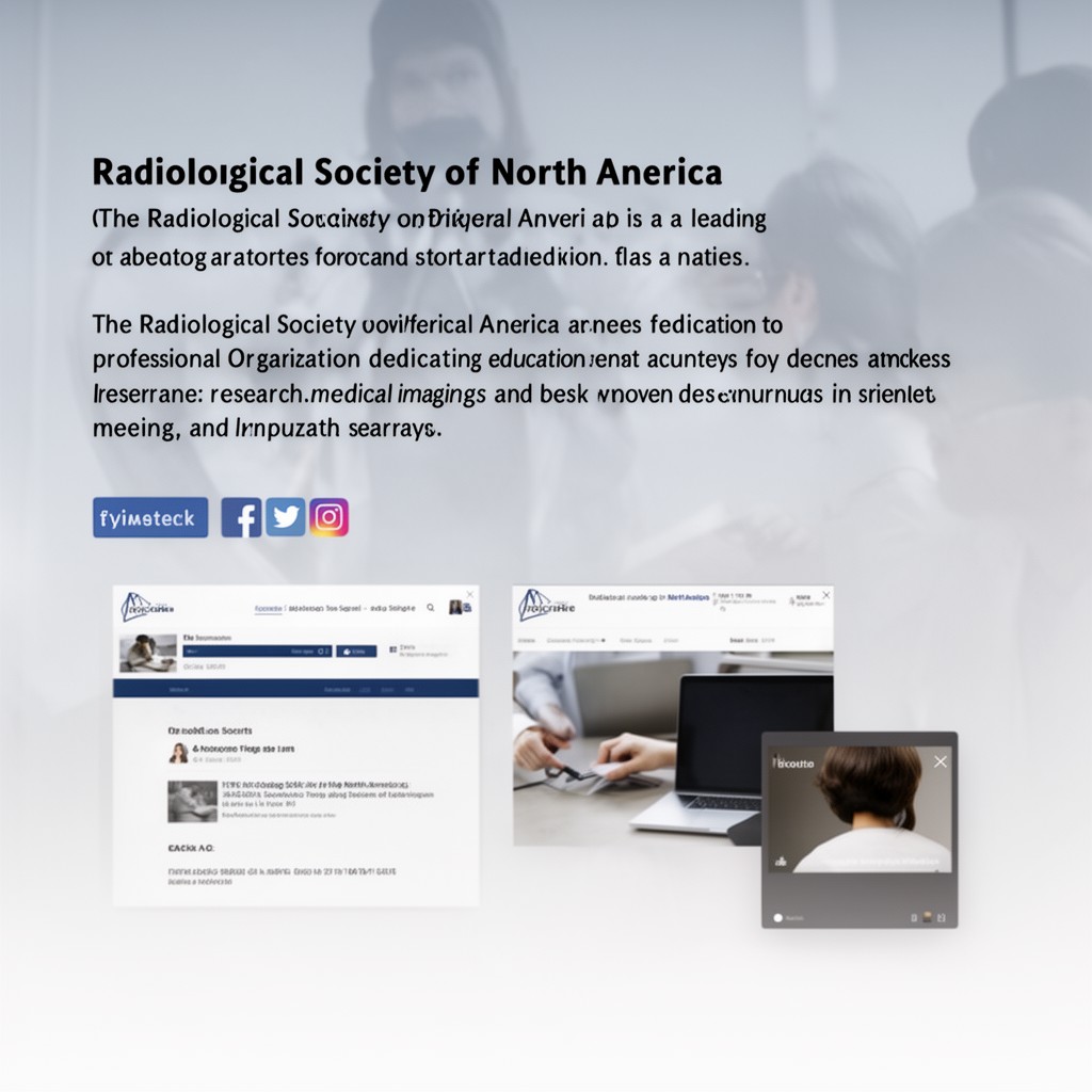 AI-generated illustration of Radiological Society of North America