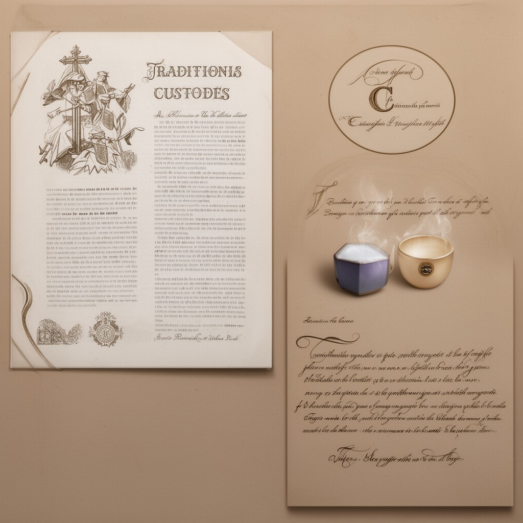 AI-generated illustration of Traditionis custodes