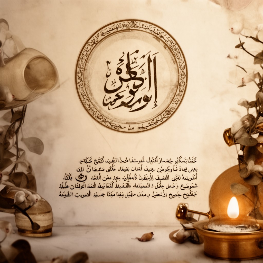 AI-generated illustration of Surah Al-Fatiha
