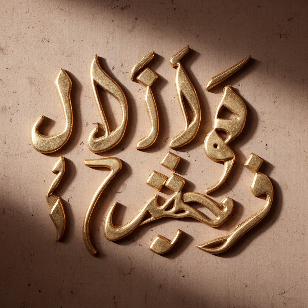 AI-generated illustration of Eastern Arabic numerals
