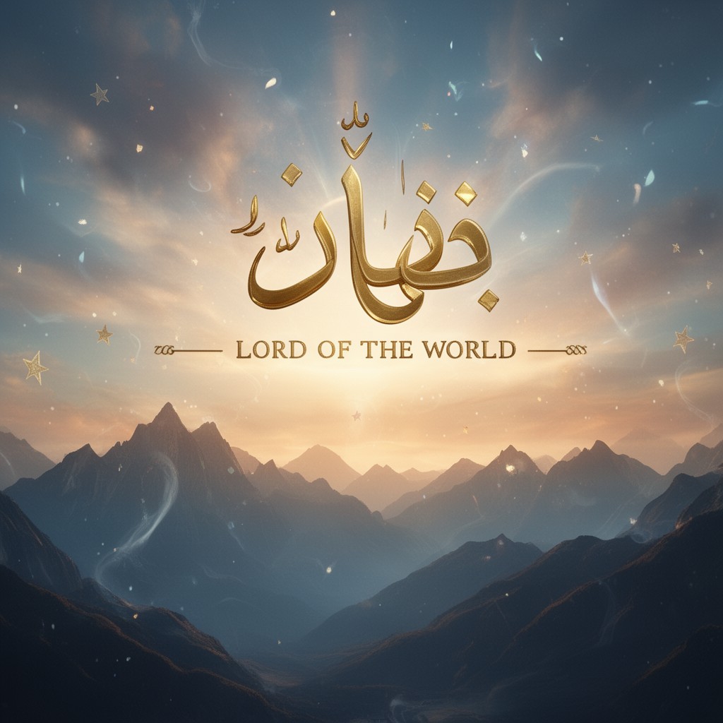 AI-generated illustration of Lord of the worlds