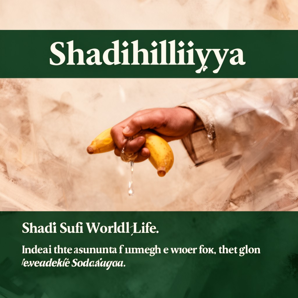 AI-generated illustration of Shadhiliyya