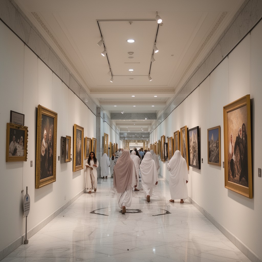 AI-generated illustration of Masaa gallery for Sa'i