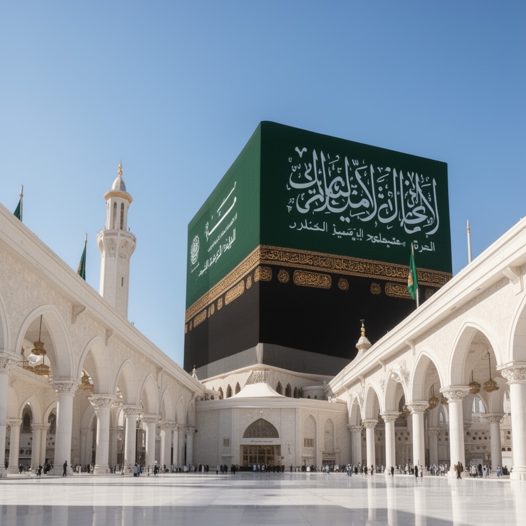 AI-generated illustration of Saudi Ministry of Hajj and Umrah