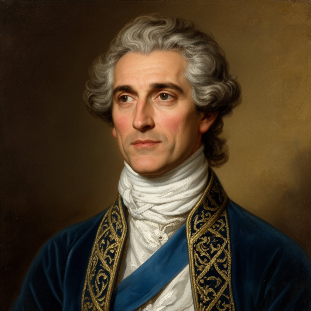 AI-generated illustration of Pasquale Paoli