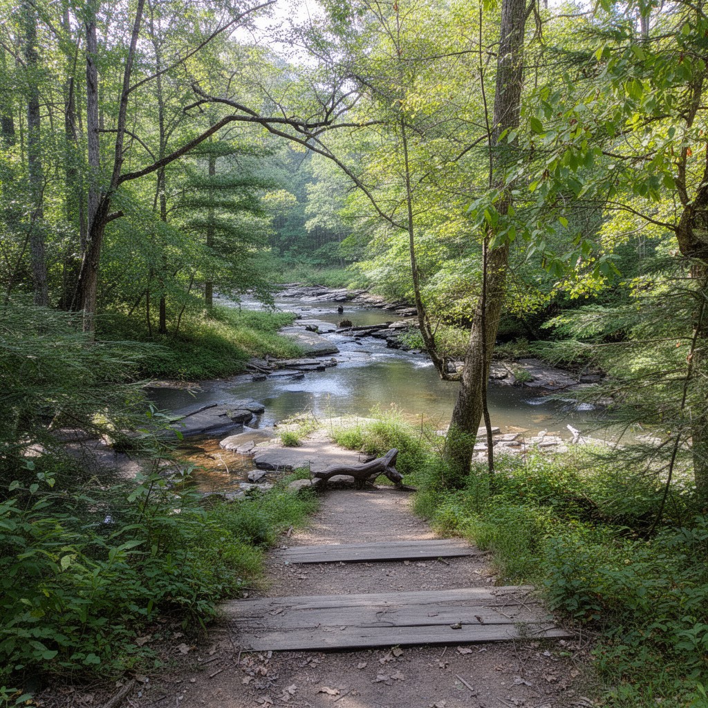 AI-generated illustration of Fanny’s Ford Trail