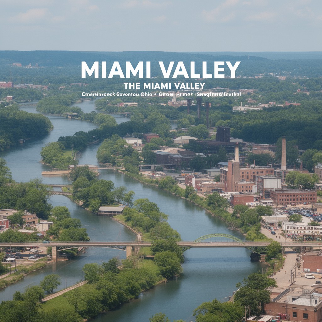 AI-generated illustration of Miami Valley