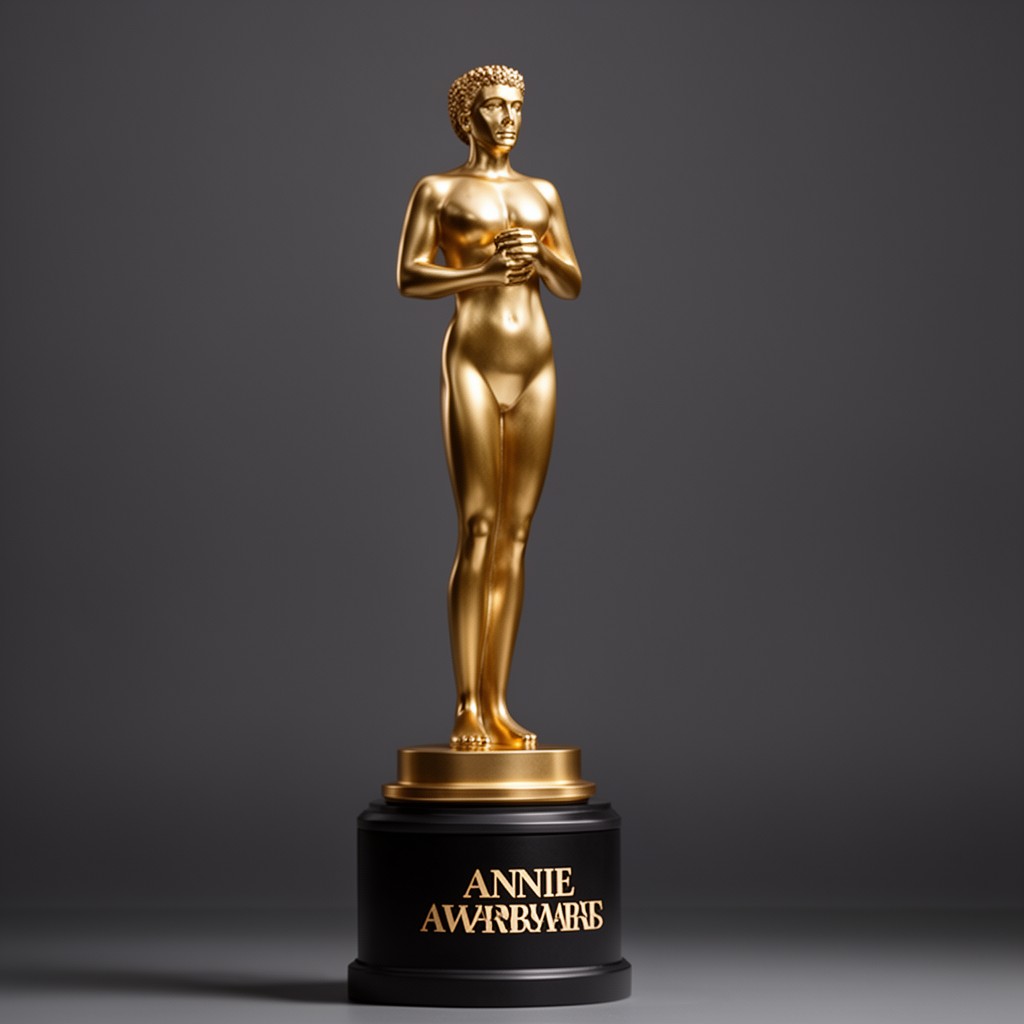AI-generated illustration of Annie Award