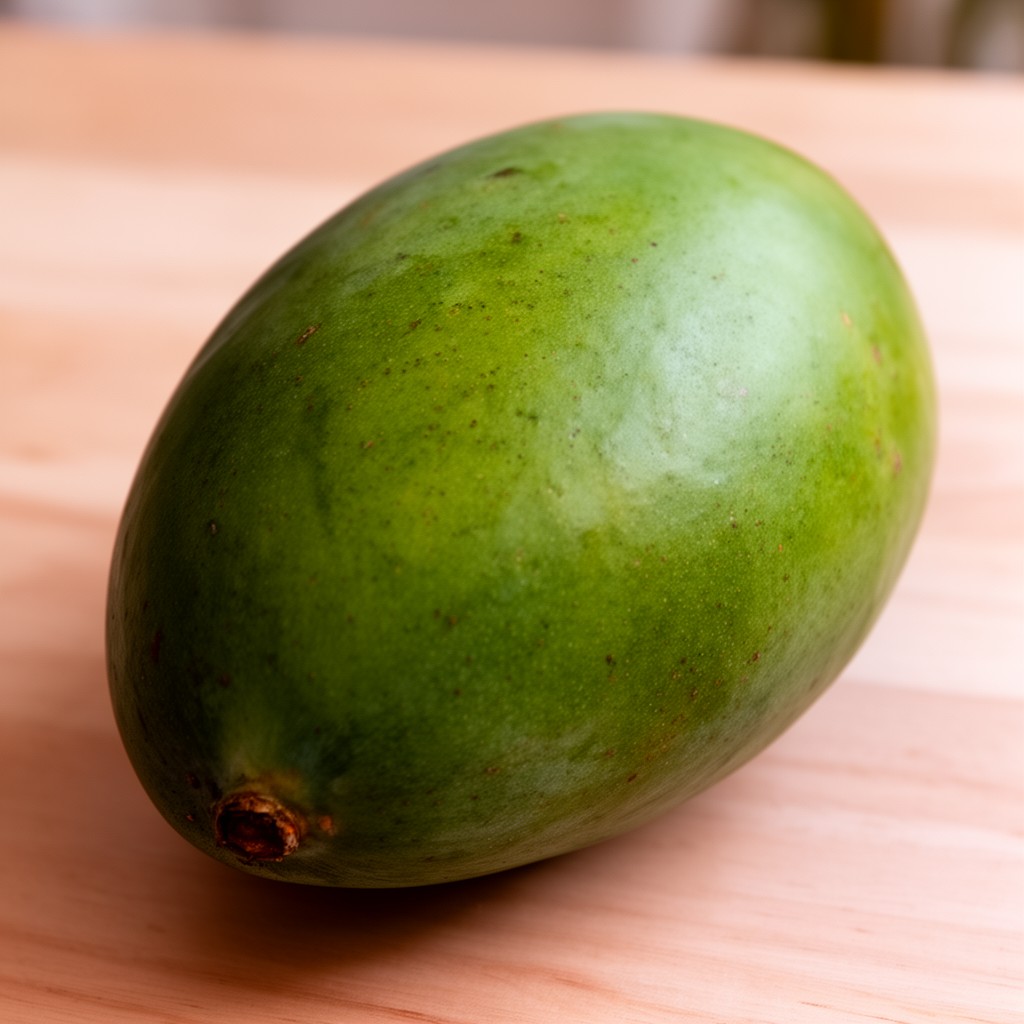 AI-generated illustration of Keitt mango