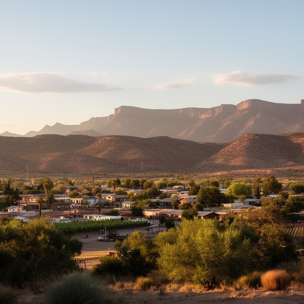 AI-generated illustration of Cottonwood, Arizona, United States