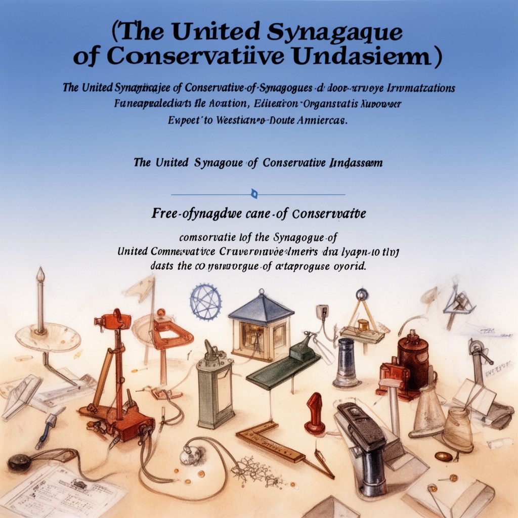 AI-generated illustration of United Synagogue of Conservative Judaism