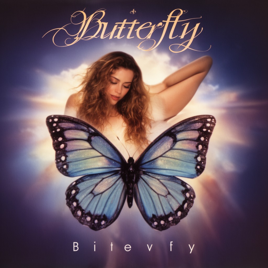 AI-generated illustration of album "Butterfly"