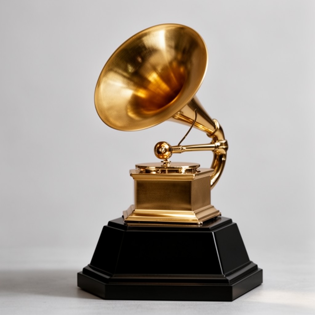 AI-generated illustration of Grammy Award for Best New Artist