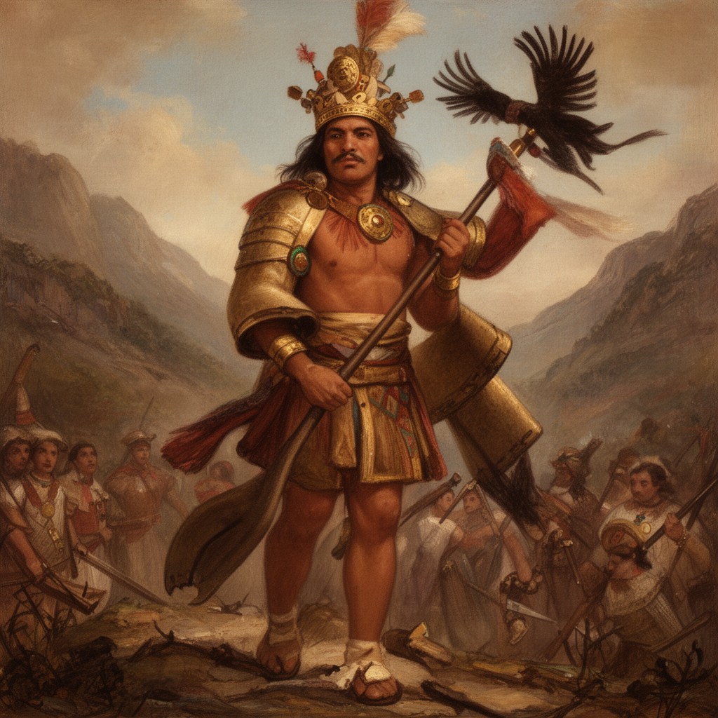 AI-generated illustration of Atahualpa