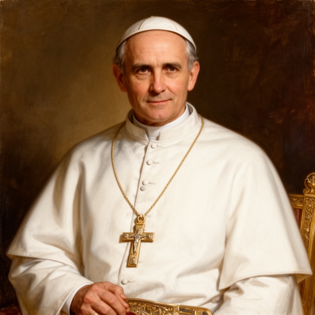 AI-generated illustration of Pope Gregory XIII