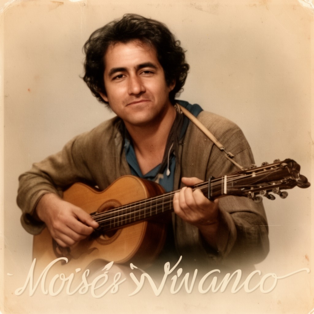 AI-generated illustration of Moisés Vivanco