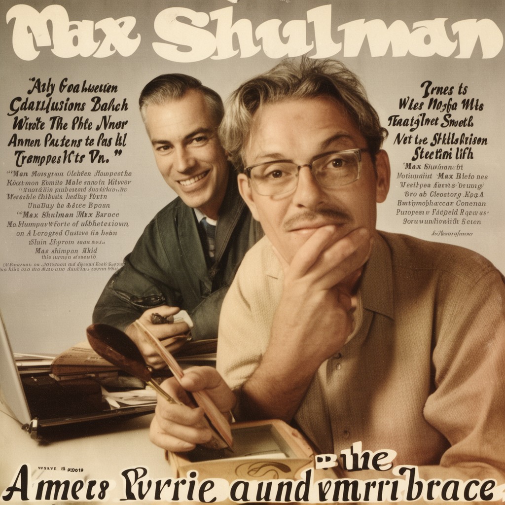 AI-generated illustration of Max Shulman