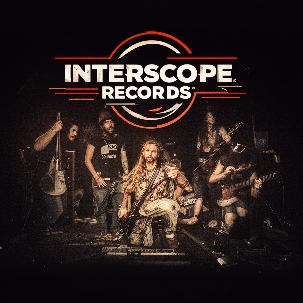 AI-generated illustration of Interscope Records