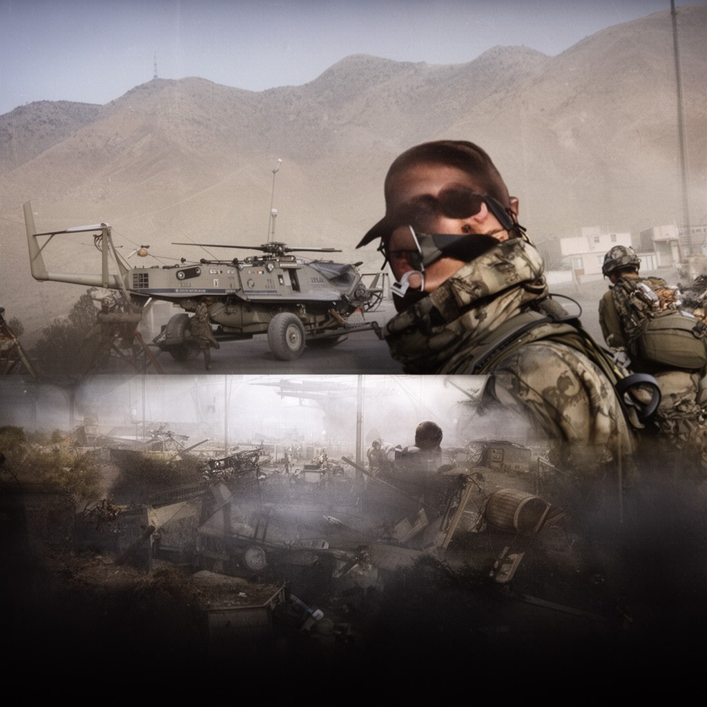 AI-generated illustration of Operation Neptune Spear