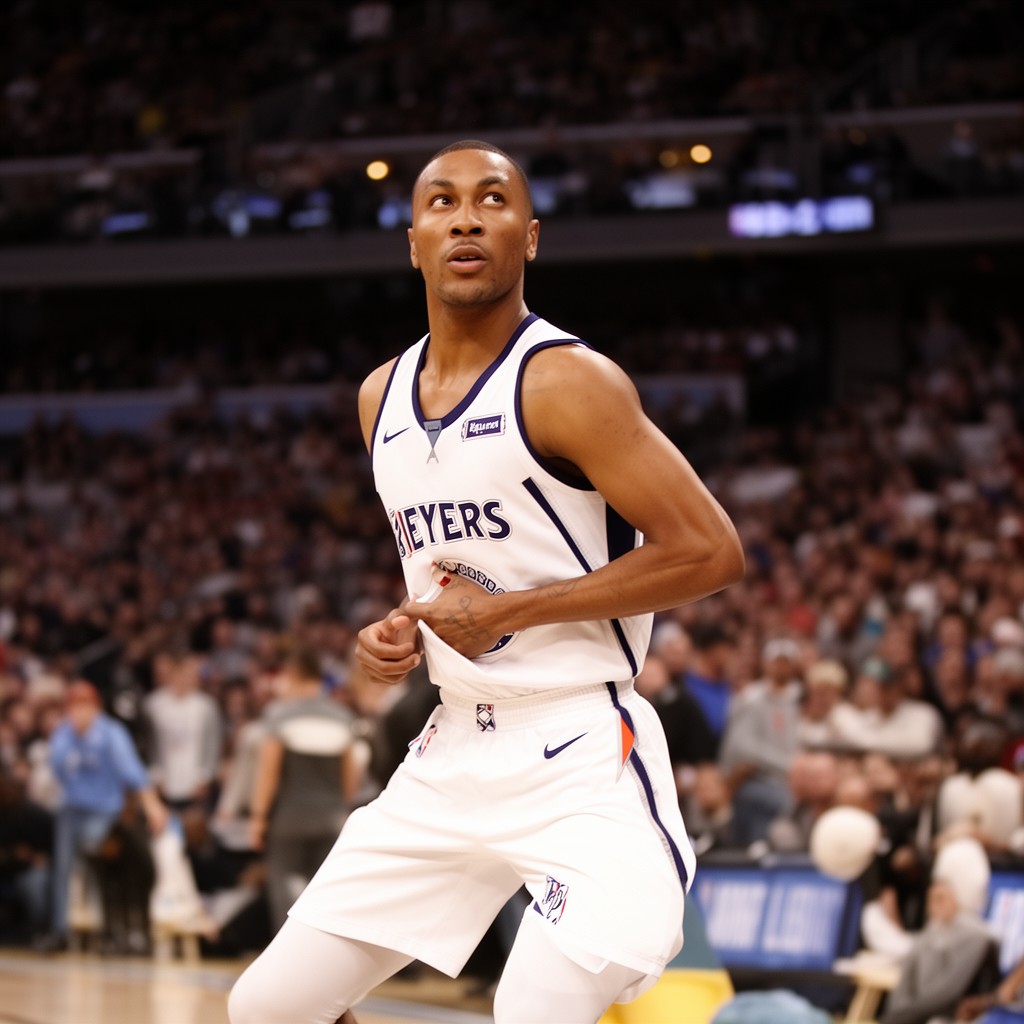 AI-generated illustration of Damian Lillard