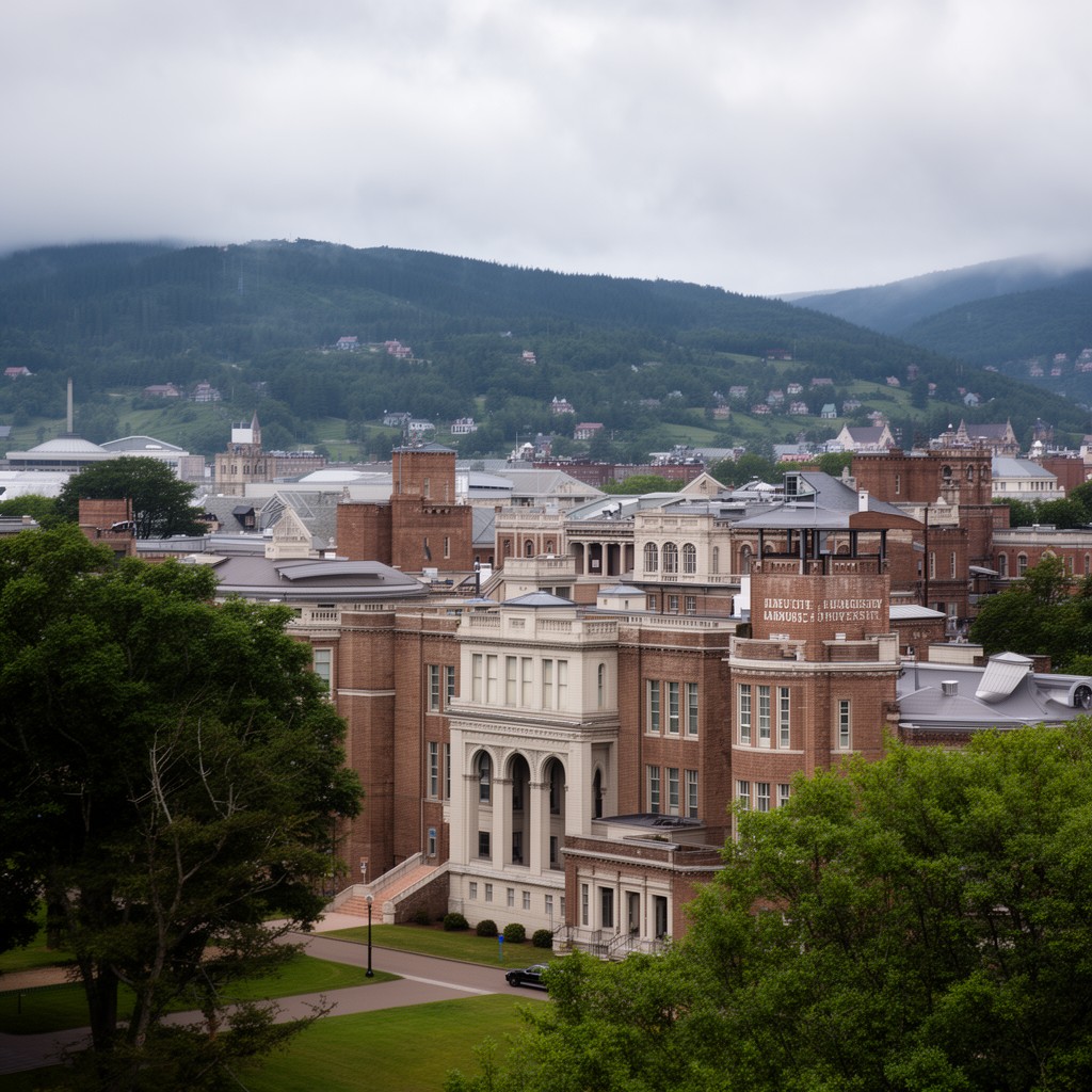 AI-generated illustration of Dalhousie University
