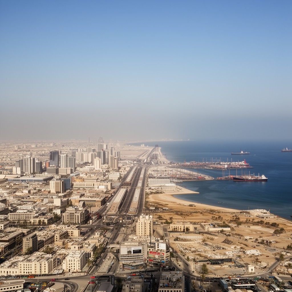 AI-generated illustration of Dammam