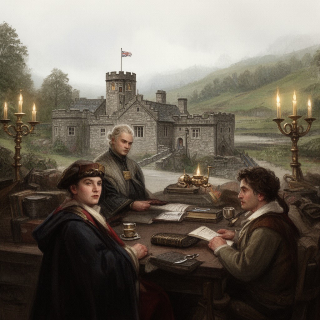 AI-generated illustration of Earl of Menteith
