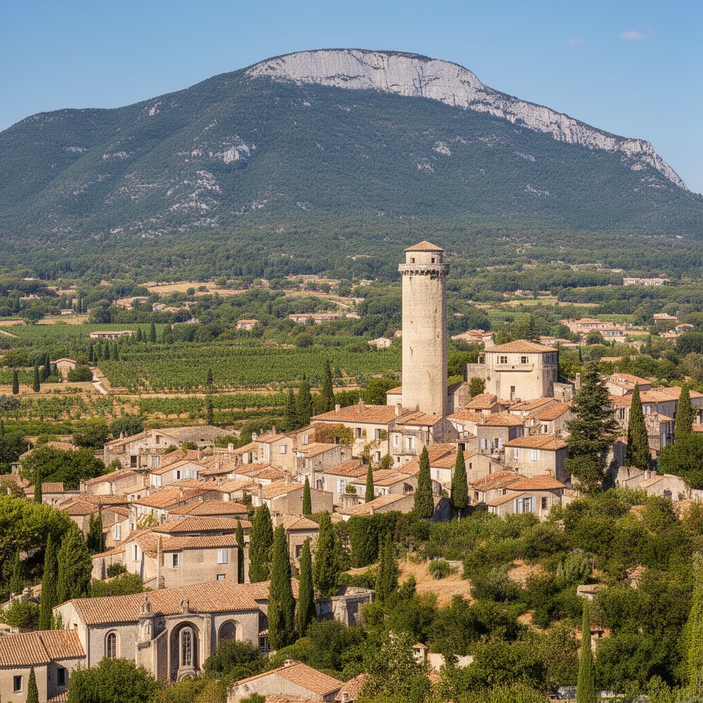AI-generated illustration of Vaucluse