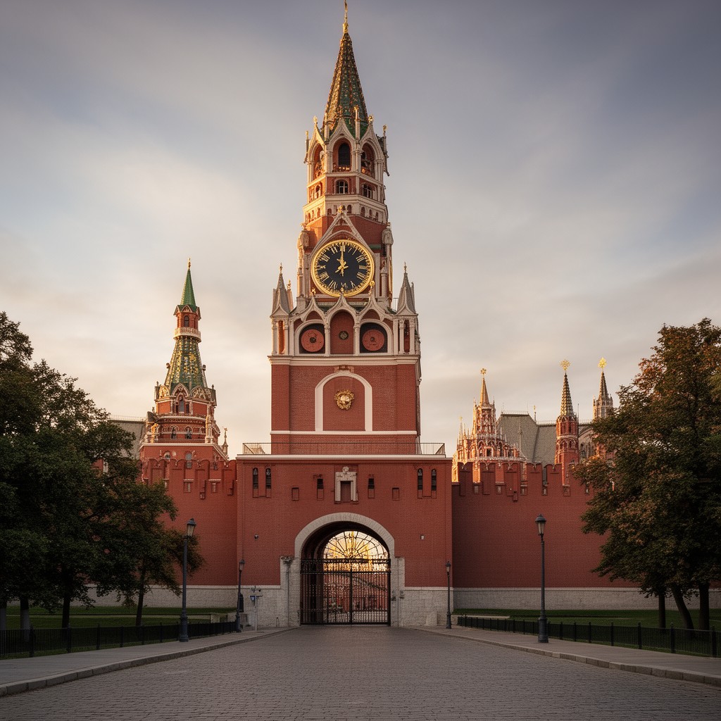 AI-generated illustration of Troitskaya Tower