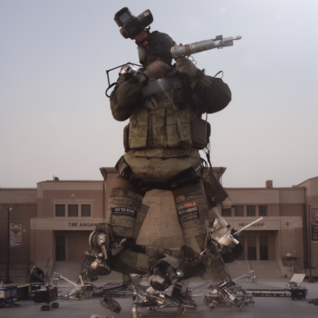 AI-generated illustration of Army Space and Missile Defense School
