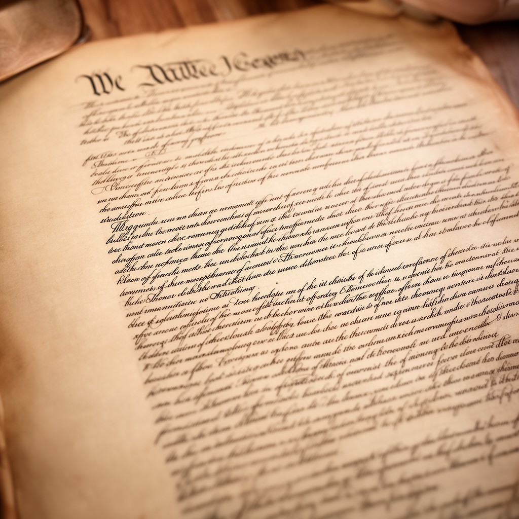 AI-generated illustration of Article VI, Clause 2 of the U.S. Constitution