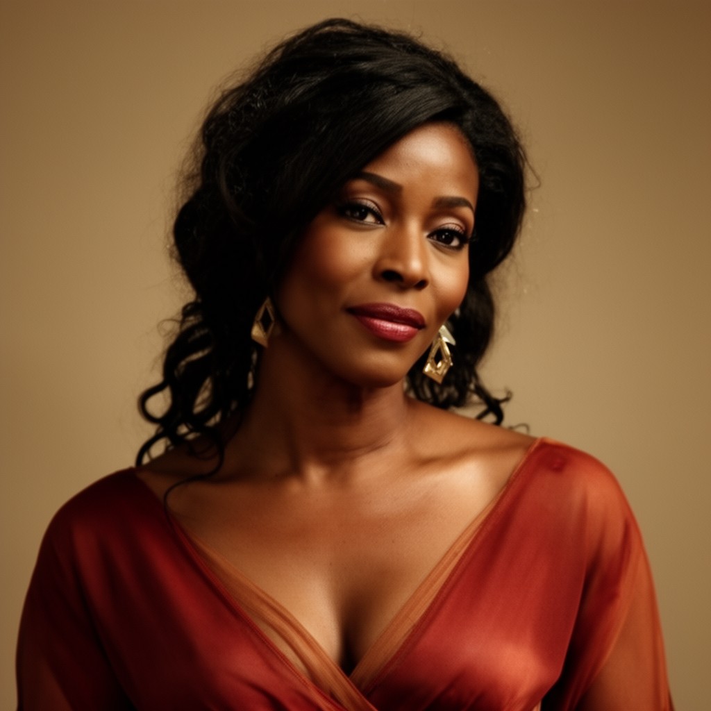 AI-generated illustration of Angela Bassett
