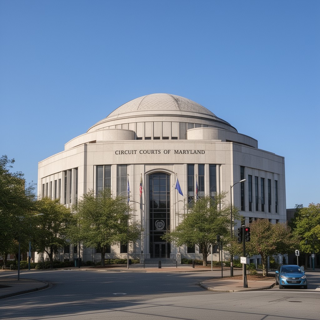 AI-generated illustration of Circuit Courts of Maryland