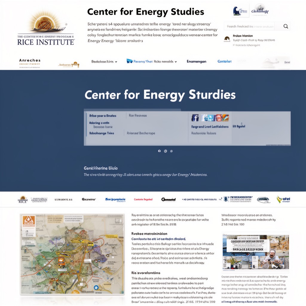 AI-generated illustration of Center for Energy Studies