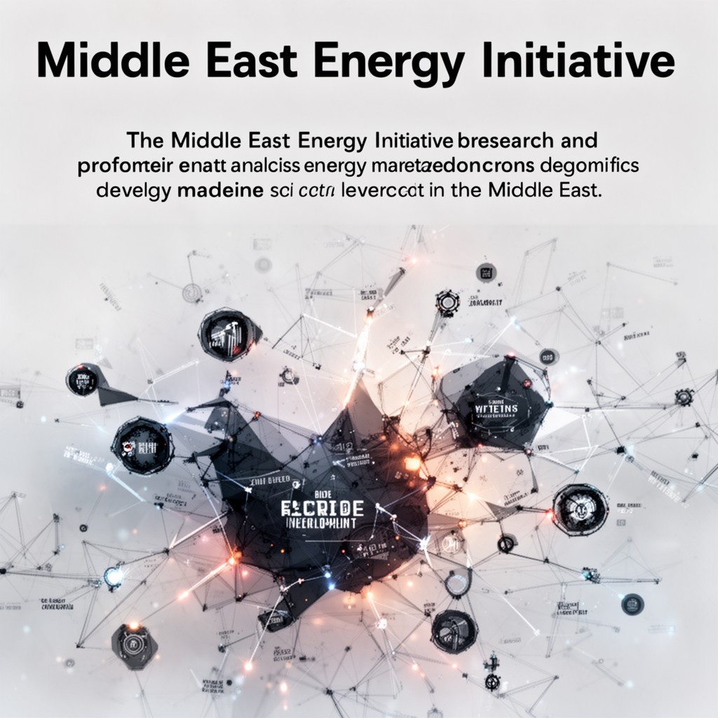 AI-generated illustration of Middle East Energy Initiative