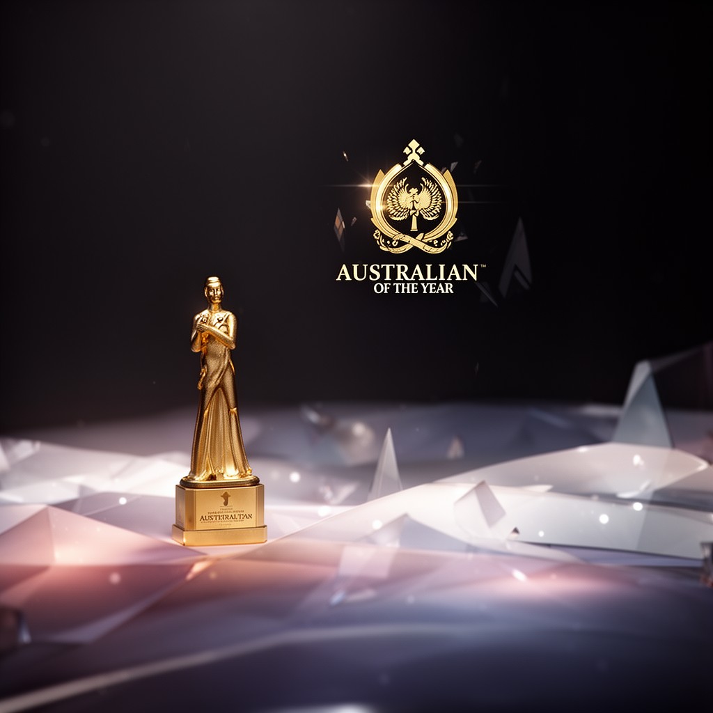 AI-generated illustration of Australian of the Year awards
