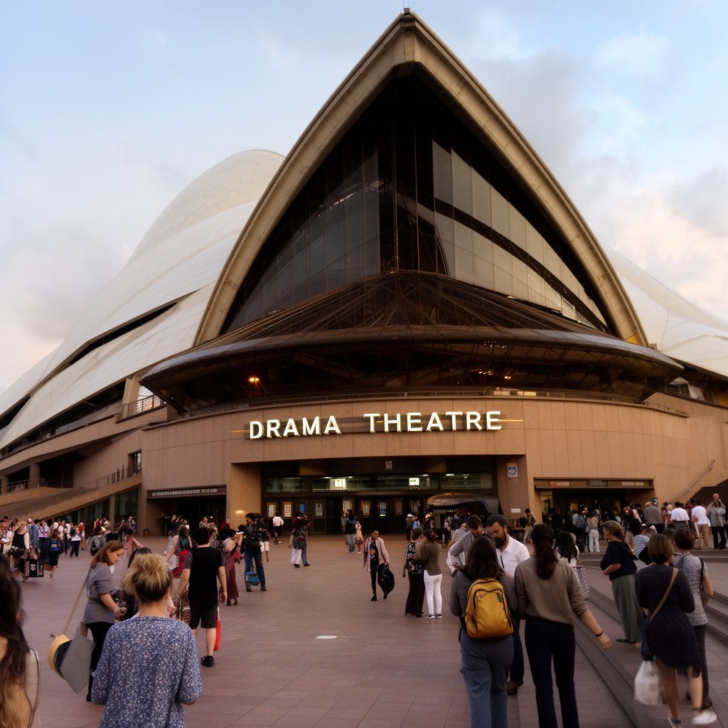 AI-generated illustration of Drama Theatre