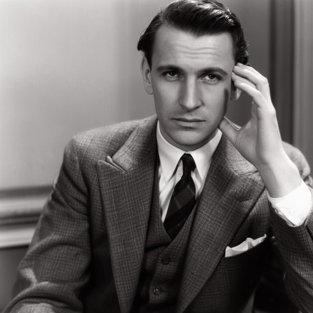 AI-generated illustration of Allan Dwan