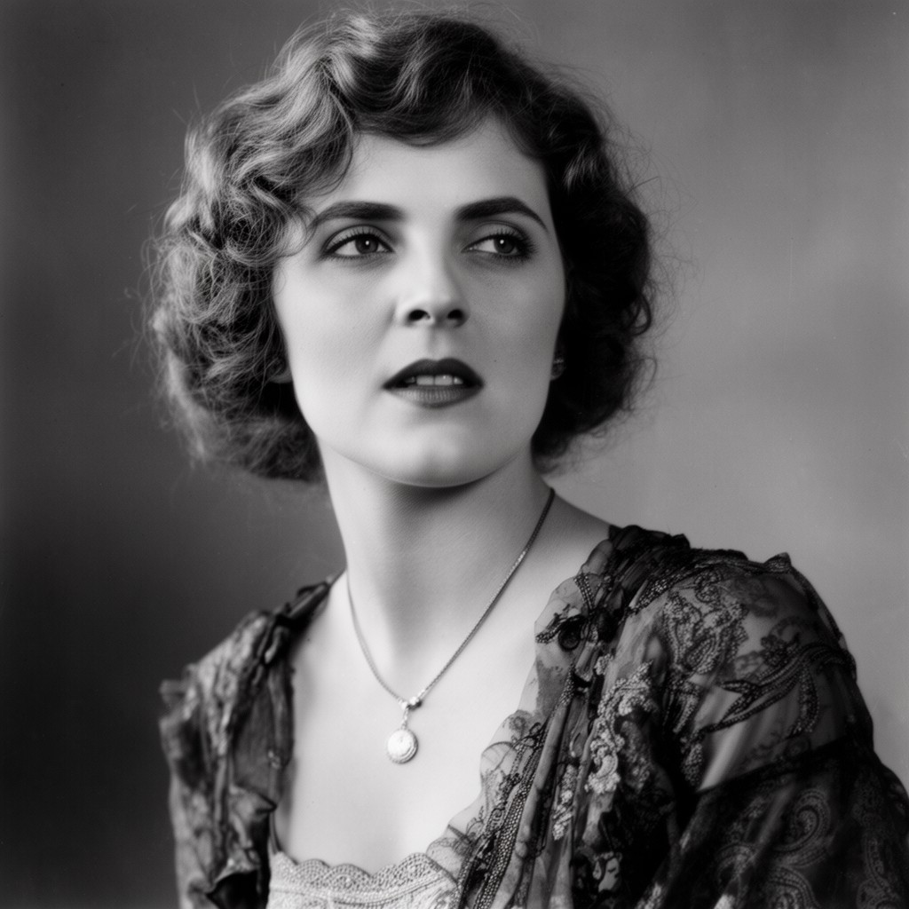 AI-generated illustration of Belle Bennett