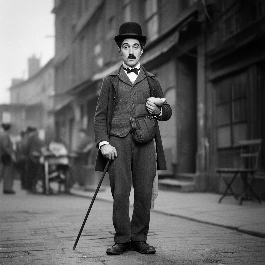 AI-generated illustration of The Tramp